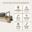 Wooden Pilates Reformer — Results & Stats